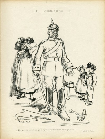 Illustration de Ricardo Flores (1878-1918) dans Le Rire - Ricardo Flores