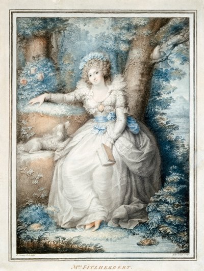 Mme Fitzherbert - Richard (after) Cosway
