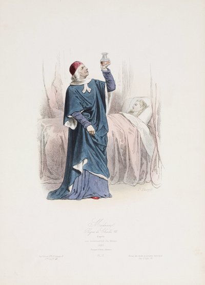 Soins aux patients Médecine: Règne de Charles VIII, France - John Pardon