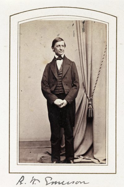 R W Emerson, vers 1860 - John Pardon