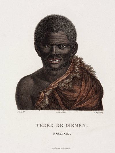 Aborigène tasmanien, Australie - John Pardon
