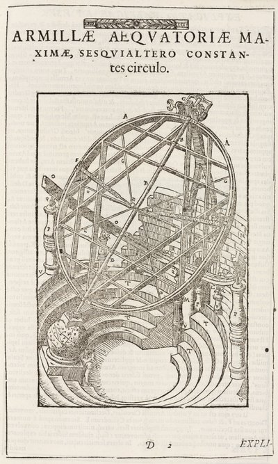 Cercles équatoriaux montés de Tycho Brahe, après 1580 - John Pardon