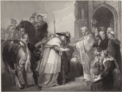 Le cardinal Wolsey à l