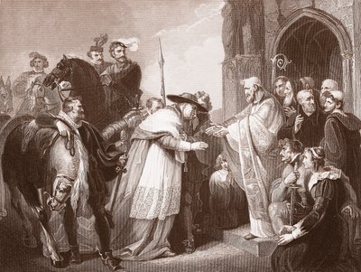 Le cardinal Wolsey à l