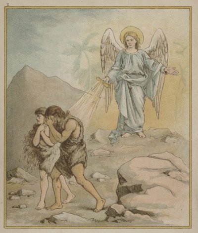 Adam et Ève expulsés du Jardin d