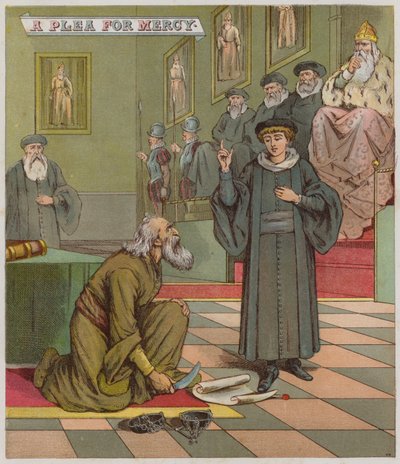 Illustration pour Le Marchand de Venise - Richard Andre