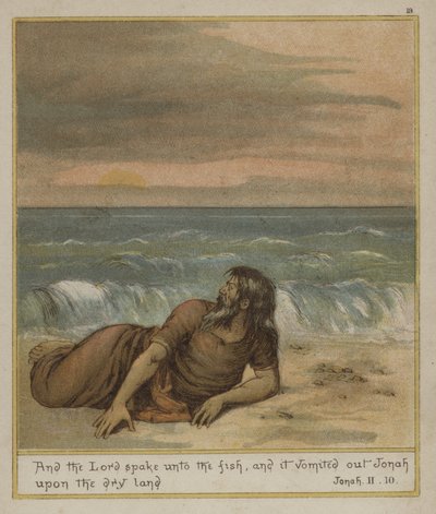 Jonas, vomi sur la terre ferme - Richard Andre
