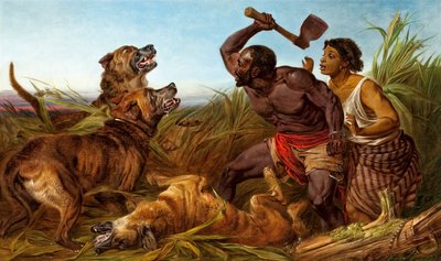 Les esclaves chassés, 1862 - Richard Ansdell