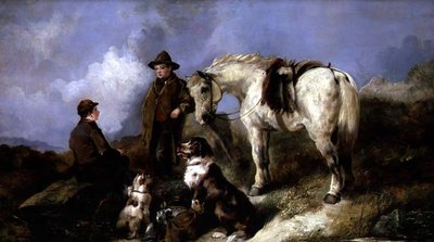 En attendant le maître - Richard Ansdell