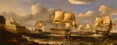 H.M.S.Queen à La Valette - Richard B. Spencer