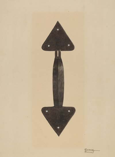 Poignée de porte - Richard Barnett
