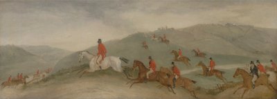 Chasse au renard : Cavaliers de route ou Funkers - Richard Barrett Davis