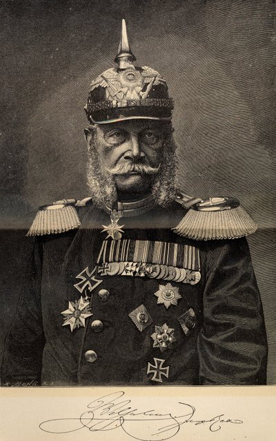 Guillaume Ier 1797-1888, Roi de Prusse et Empereur allemand, à l