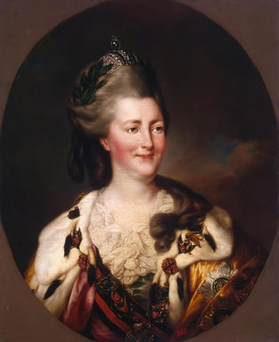 Portrait de Catherine II - Richard Brompton