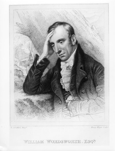 Portrait de William Wordsworth (1770-1850) gravé par Henry Meyer (1782-1847) - Richard Carruthers
