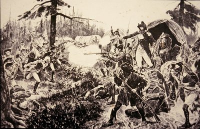 Bataille de Brandywine - Richard Caton (after) Woodville