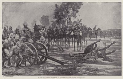 Dans le district de Colesberg, une reconnaissance sous difficultés - Richard Caton II (after) Woodville