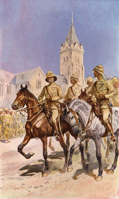 Roberts entrant à Pretoria - Richard Caton II (after) Woodville