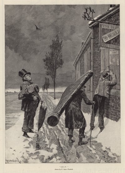 Vendu! - Richard Caton II (after) Woodville