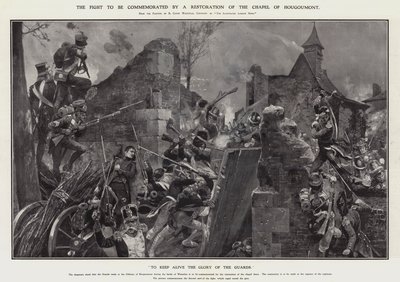 Pour maintenir la gloire des Gardes - Richard Caton II (after) Woodville