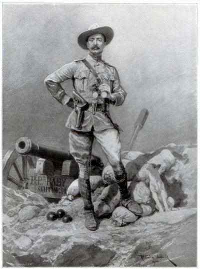 Major Général Robert Baden Powell 1857-1941, 1900 - Richard Caton II Woodville
