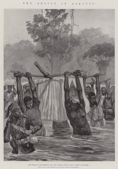 La révolte en Ashanti - Richard Caton II Woodville