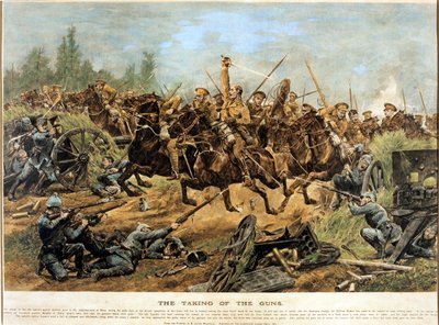 La prise des canons - Richard Caton II Woodville