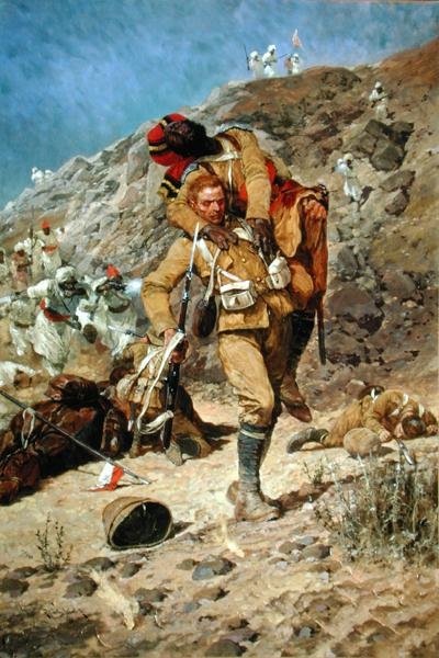 Dieu vous bénisse Tommy Atkins - Richard Caton Woodville
