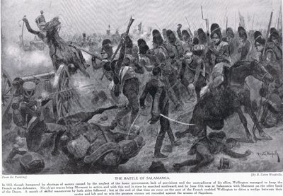 La bataille de Salamanque, illustration de 