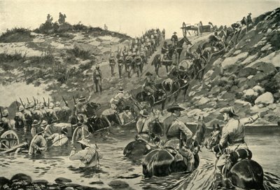 De Frere à Chieveley - Difficultés de transport, 1900 - Richard Caton Woodville II