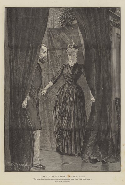Une Phyllis des Sierras, par Bret Harte - Richard Caton Woodville junior