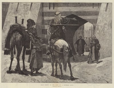 Chefs arabes à la porte d
