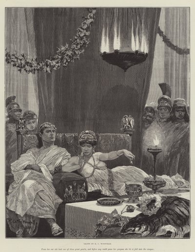 Cléopâtre, par H Rider Haggard - Richard Caton Woodville junior