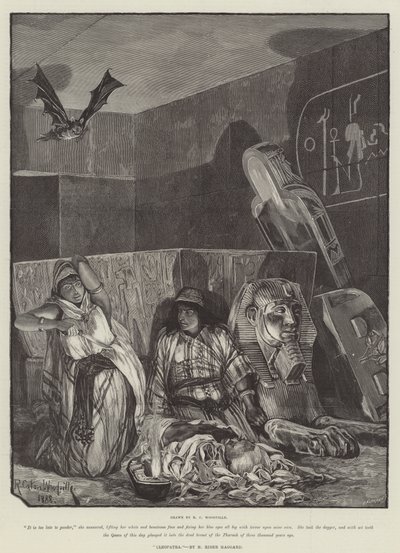 Cléopâtre, par H. Rider Haggard - Richard Caton Woodville junior