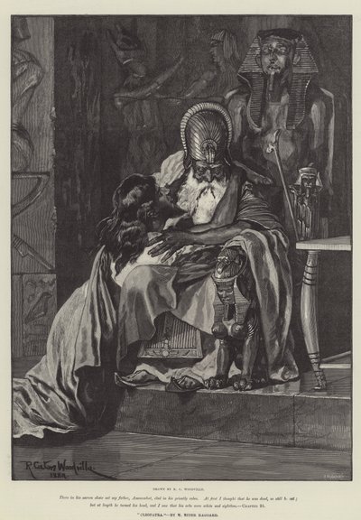 Cléopâtre, par H Rider Haggard - Richard Caton Woodville junior