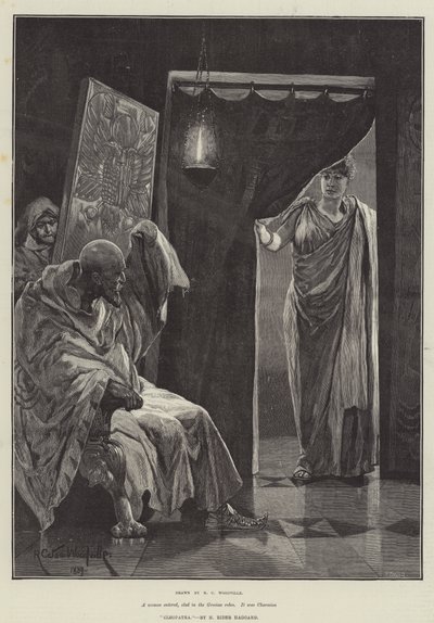 Cléopâtre, par H Rider Haggard - Richard Caton Woodville junior