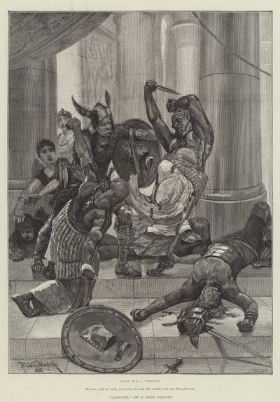 Cléopâtre, par H. Rider Haggard - Richard Caton Woodville junior