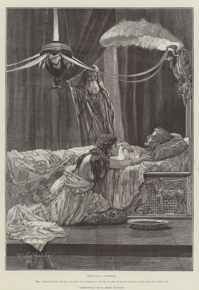 Cléopâtre, par H Rider Haggard - Richard Caton Woodville junior