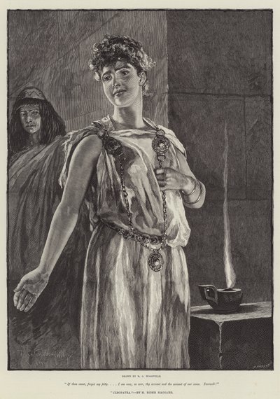 Cléopâtre, par H. Rider Haggard - Richard Caton Woodville junior