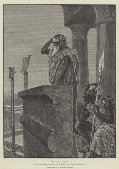 Cléopâtre, par H Rider Haggard - Richard Caton Woodville junior
