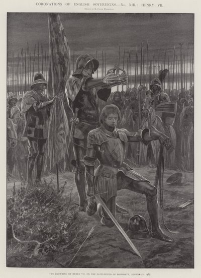 Couronnements des souverains anglais, Henri VII - Richard Caton Woodville junior