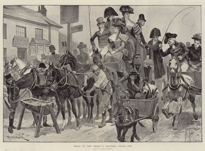 Aller au Derby il y a cent ans - Richard Caton Woodville junior