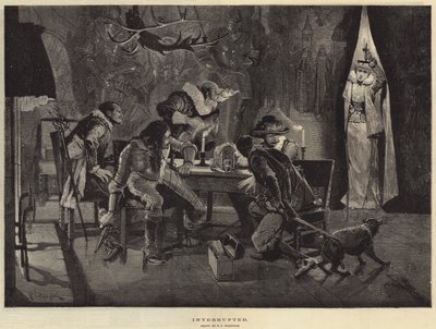 Interrompu - Richard Caton Woodville junior