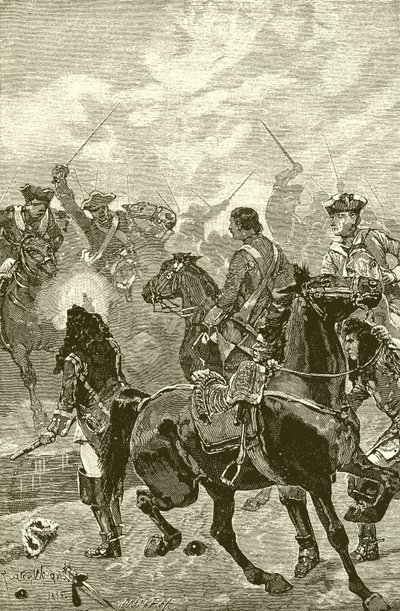 Marlborough à Ramilies - Richard Caton Woodville junior