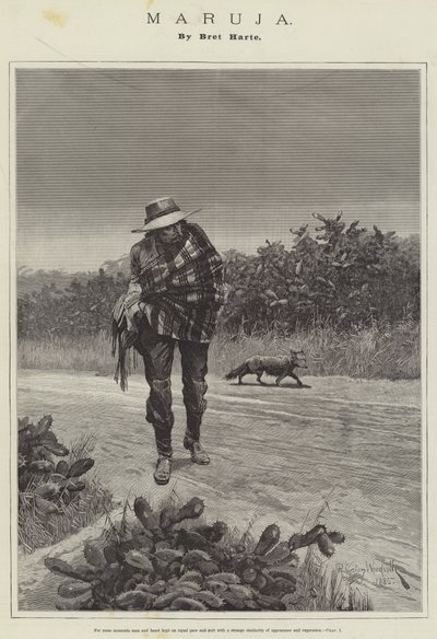 Maruja, par Bret Harte - Richard Caton Woodville junior