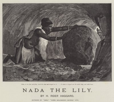 Nada la Lily, par H Rider Haggard - Richard Caton Woodville junior