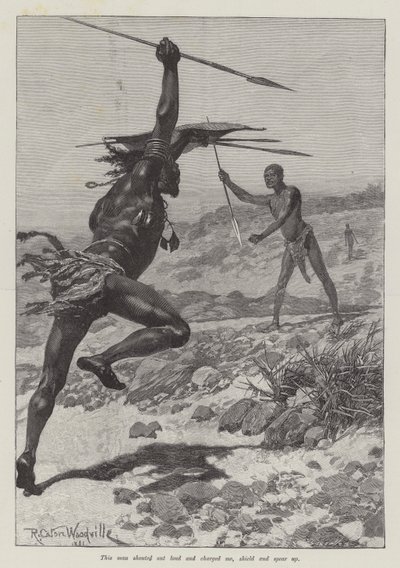 Nada le Lys, par H Rider Haggard - Richard Caton Woodville junior