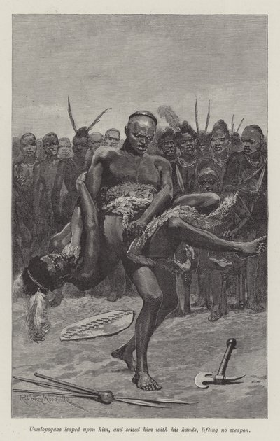 Nada la Lys, par H. Rider Haggard - Richard Caton Woodville junior