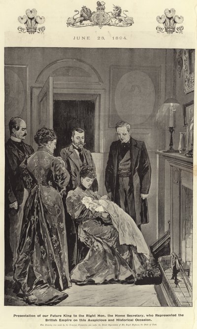 Présentation de notre futur roi - Richard Caton Woodville junior