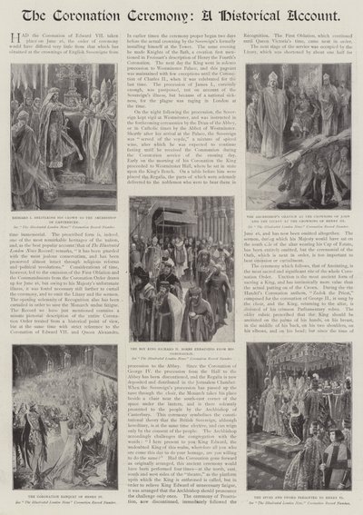 La cérémonie de couronnement, un récit historique - Richard Caton Woodville junior